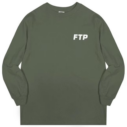 FTP Logo L/S Tee Olive