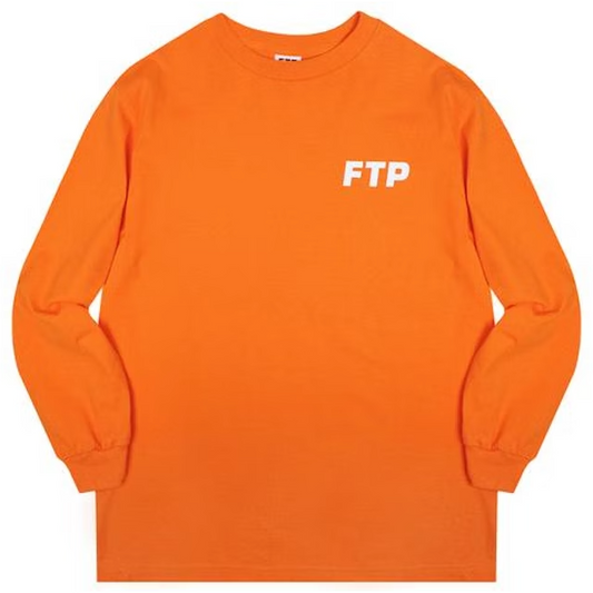 FTP Logo L/S Tee Orange