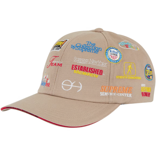 Supreme Sponsors 6-Panel Khaki