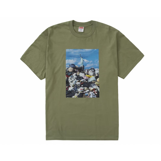 Supreme Trash Tee Light Olive