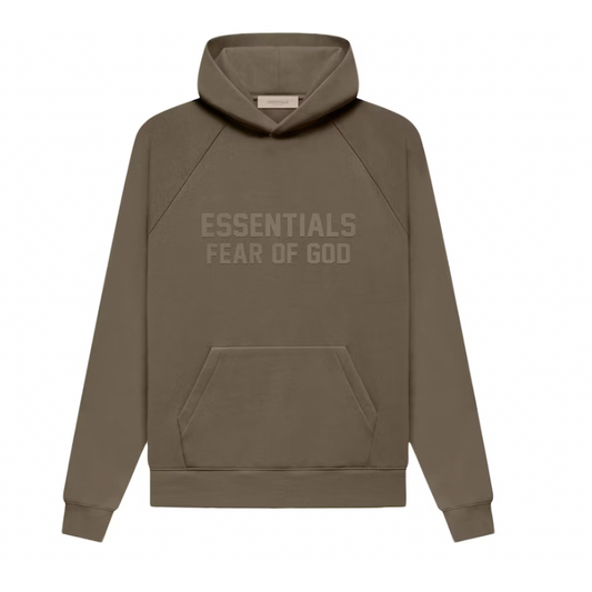 Fear of God Essentials Hoodie Wood