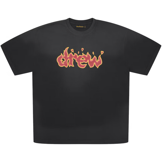 drew house lit drew t-shirt faded black