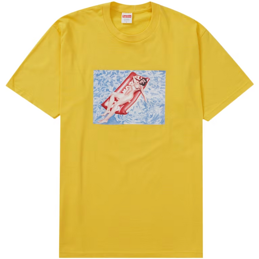 Supreme Float Tee Yellow