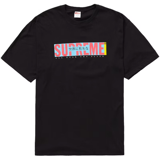 Supreme All Over Tee Black