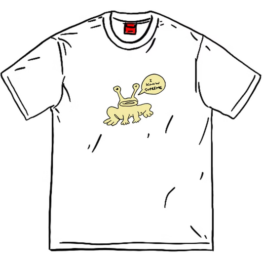 Supreme Daniel Johnston Frog Tee White