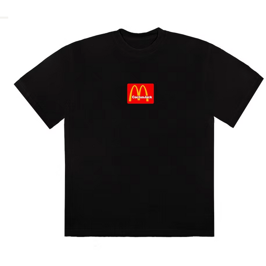 Travis Scott x McDonald's Sesame II T-shirt Black/Red