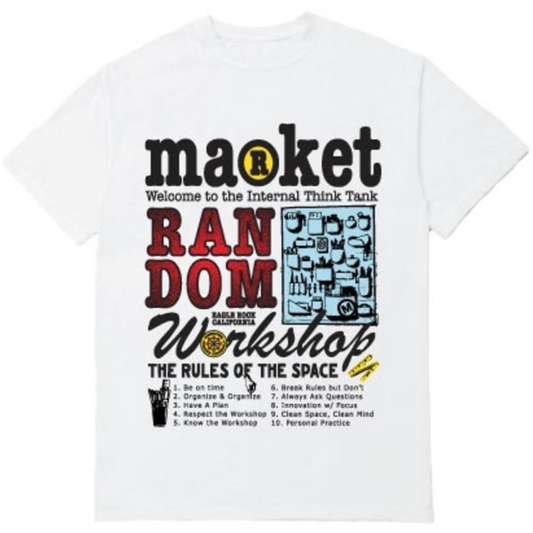 MARKET RANDOM WORKSHOP THINK TANK TEE