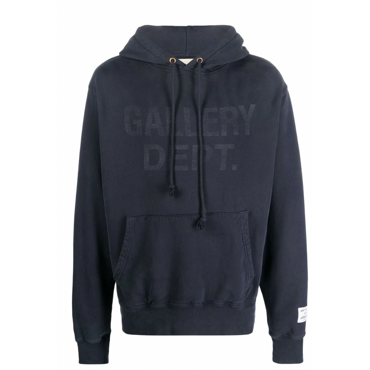 Gallery Dept. Center Logo Hoodie Navy – Doused