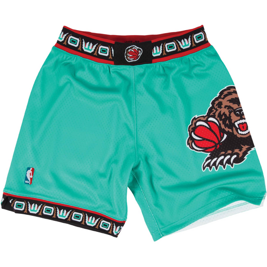 Authentic Shorts Vancouver Grizzlies Road 1995-96