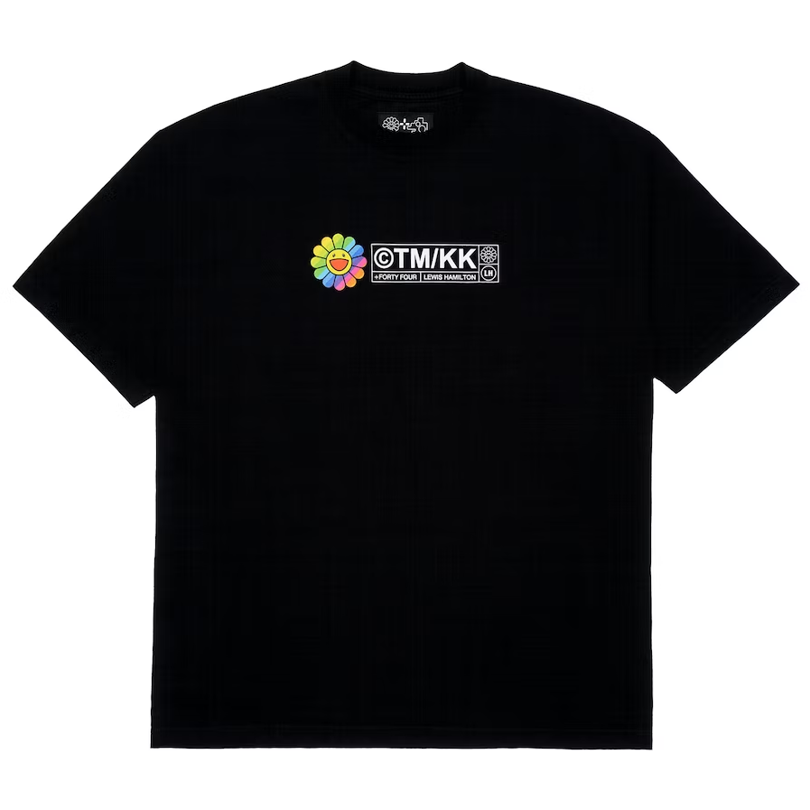 Takashi Murakami Lewis Hamilton Race Zone T-shirt Black
