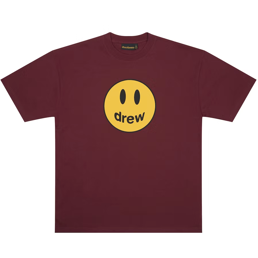 drew house mascot ss tee burgundy