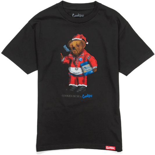 COOKIES TEDDY BEAR TEE BLACK