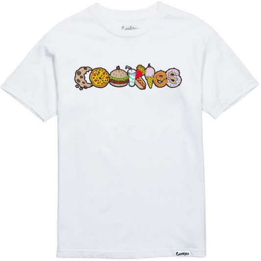 COOKIES MUNCHIES TEE WHITE