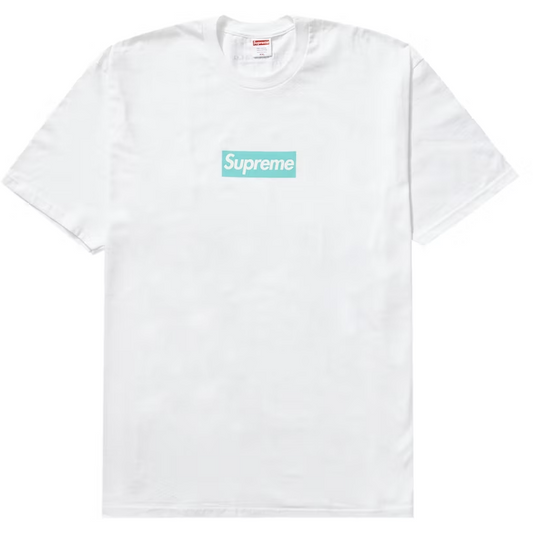 Supreme Tiffany & Co. Box Logo Tee White