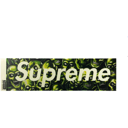 Supreme Skull Pile Box Logo Sticker