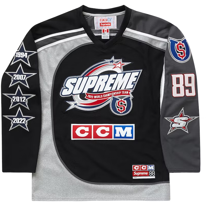 Supreme CCM All Stars Hockey Jersey Black