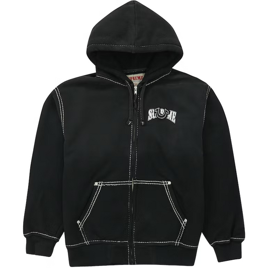 Supreme True Religion Zip Up Hooded Sweatshirt (FW22) Black