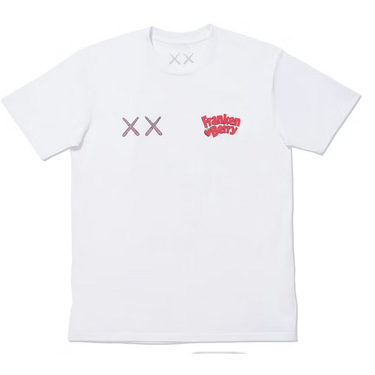 KAWS x Monsters Franken Berry T-shirt White