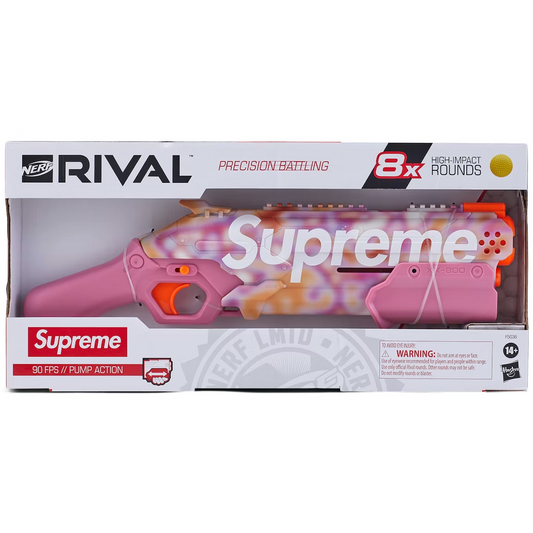 Supreme Nerf Rival Takedown Blaster Pink