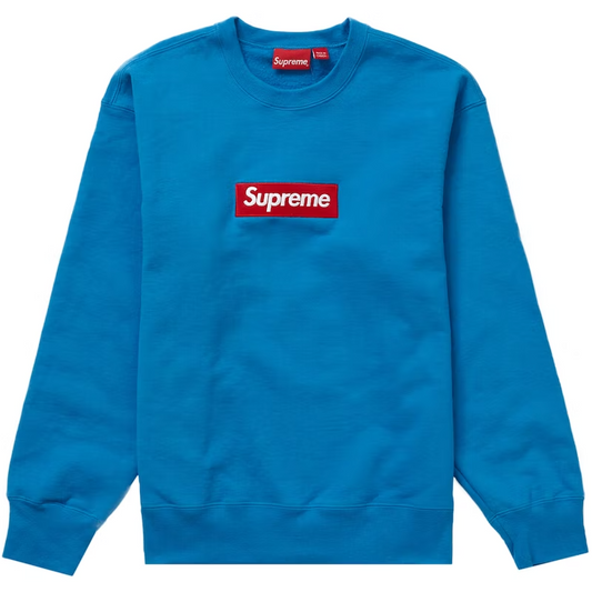 Supreme Box Logo Crewneck (FW22) Blue