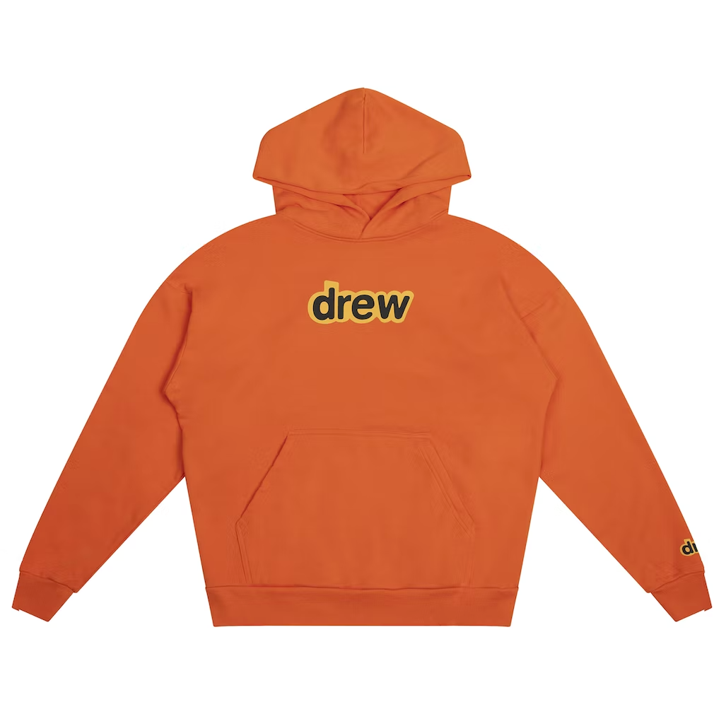 drew house secret hoodie orange