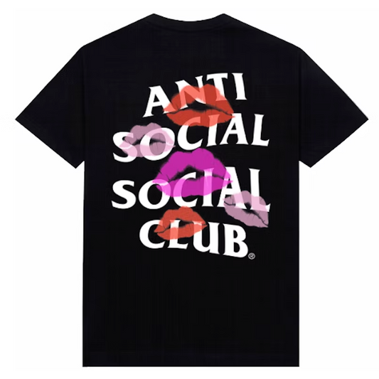 Anti Social Social Club Your Kiss Tee Black