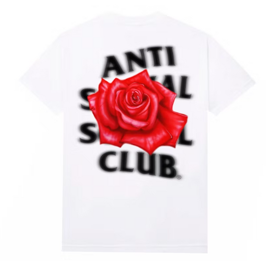 Anti Social Social Club Roses Are Red Tee White