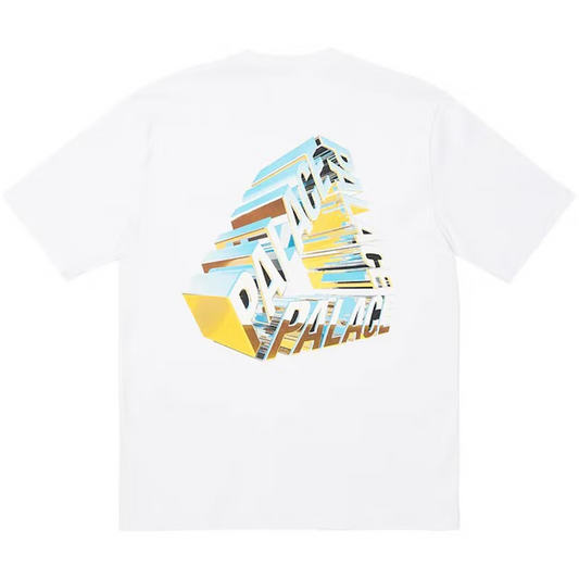 Palace Tri-Chrome T-shirt White