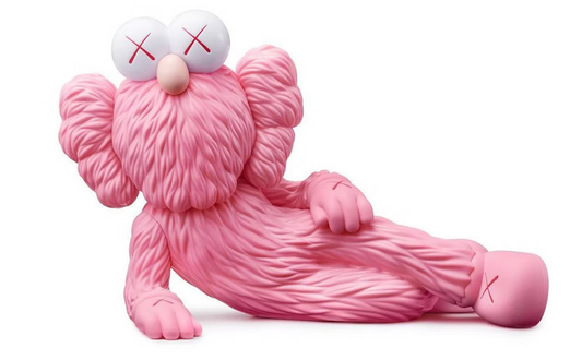 KAWS TIME OFF Vinyl Figure Pink