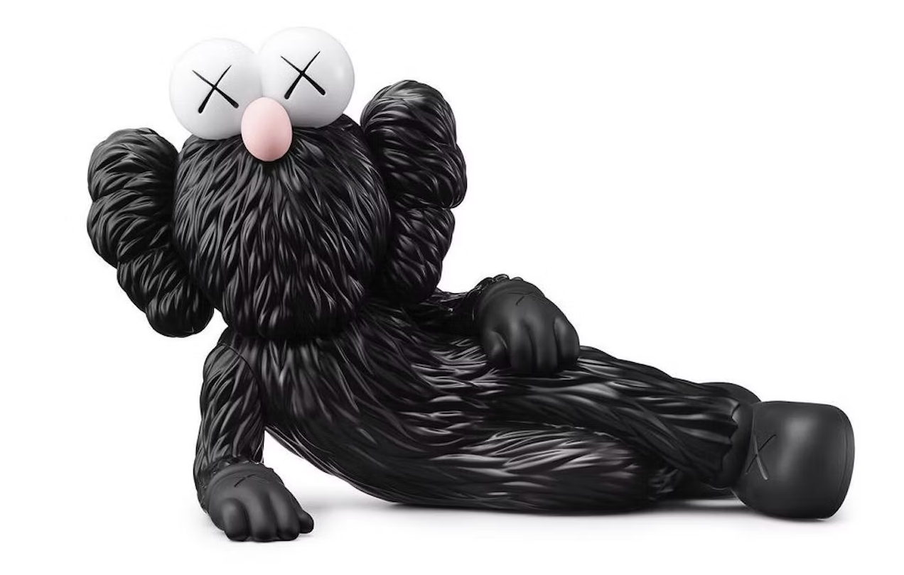 KAWS TIME OFF Vinyl Figure Black