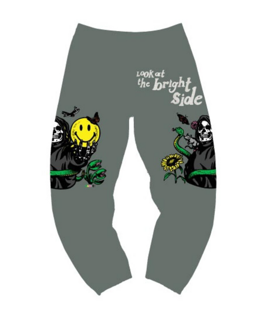 Smiley Look at the Bright Side Sweatpants