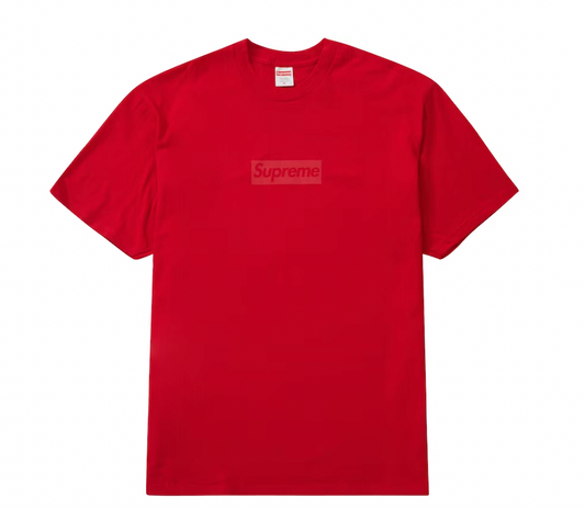 Supreme Tonal Box Logo Tee Red