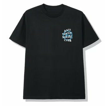 Anti Social Social Club x Fragment Blue Bolt Tee (FW19) Black - Dousedshop