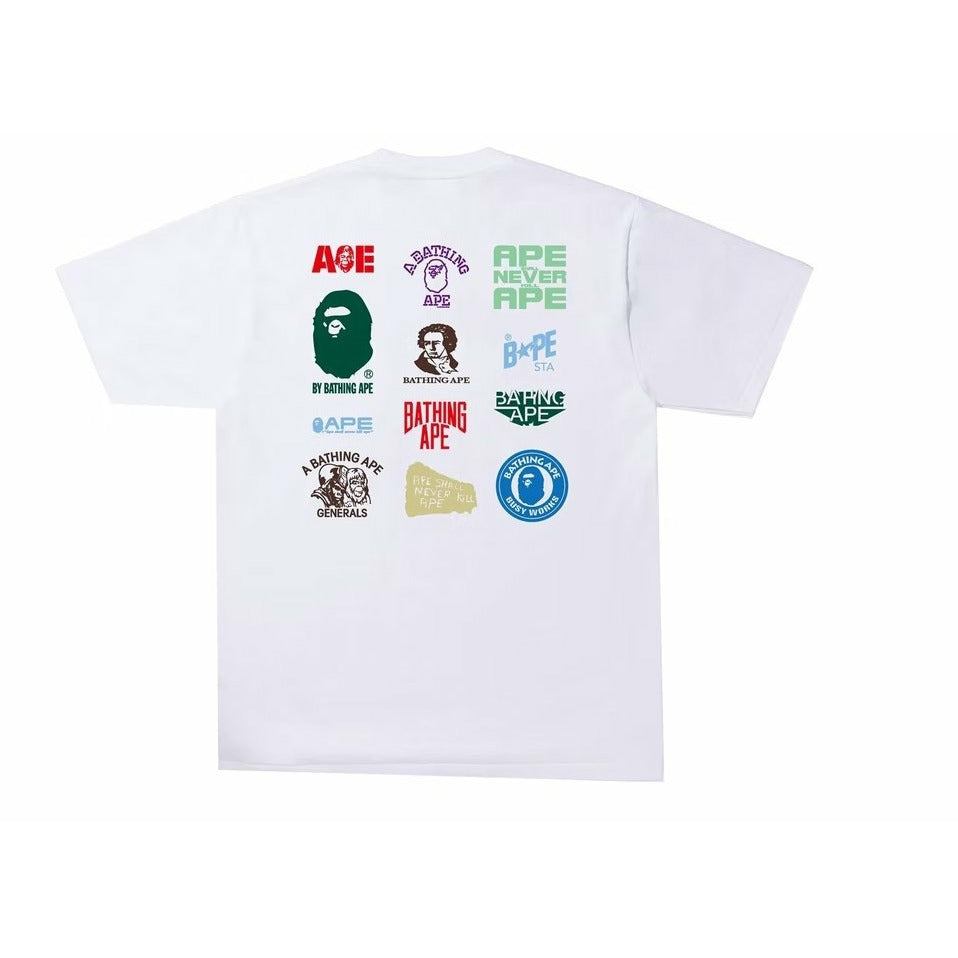 BAPE Classic Logo #1 Tee (SS22) White - Dousedshop