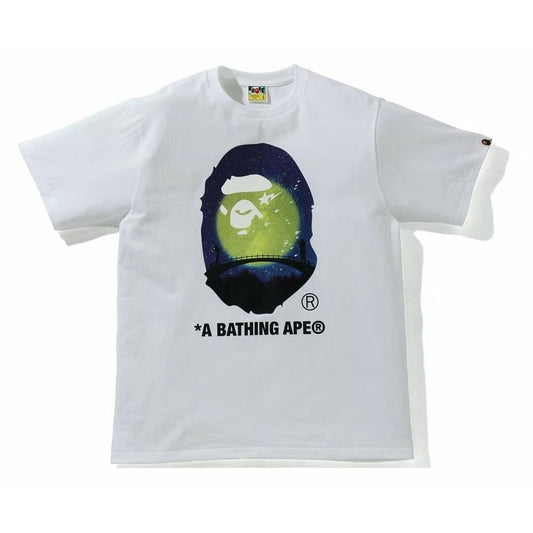 BAPE The Star Festival Ape Head Tee White - Dousedshop