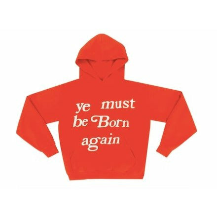 Cactus Plant Flea Market Born Again Hooded Sweatshirt Orange - Dousedshop