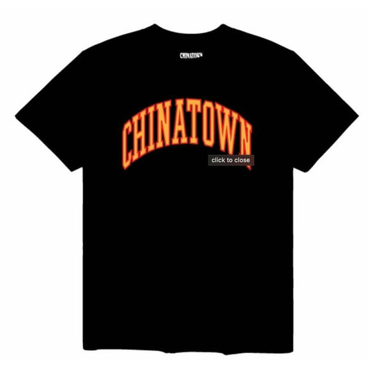 CHINATOWN ARC T-SHIRT BLACK - Dousedshop