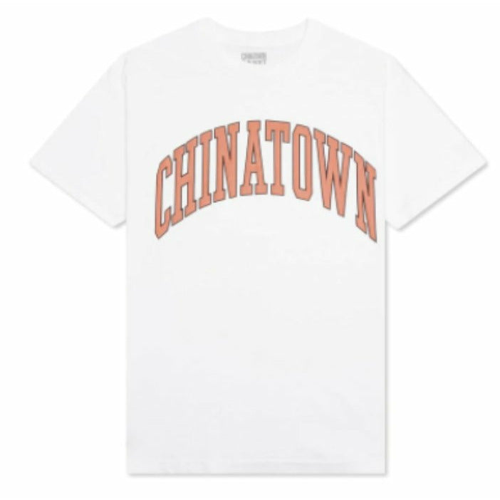 CHINATOWN PEACH PUFF ARC TEE - Dousedshop