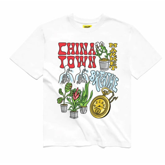 CHINATOWN TIME LORD TEE WHITE - Dousedshop