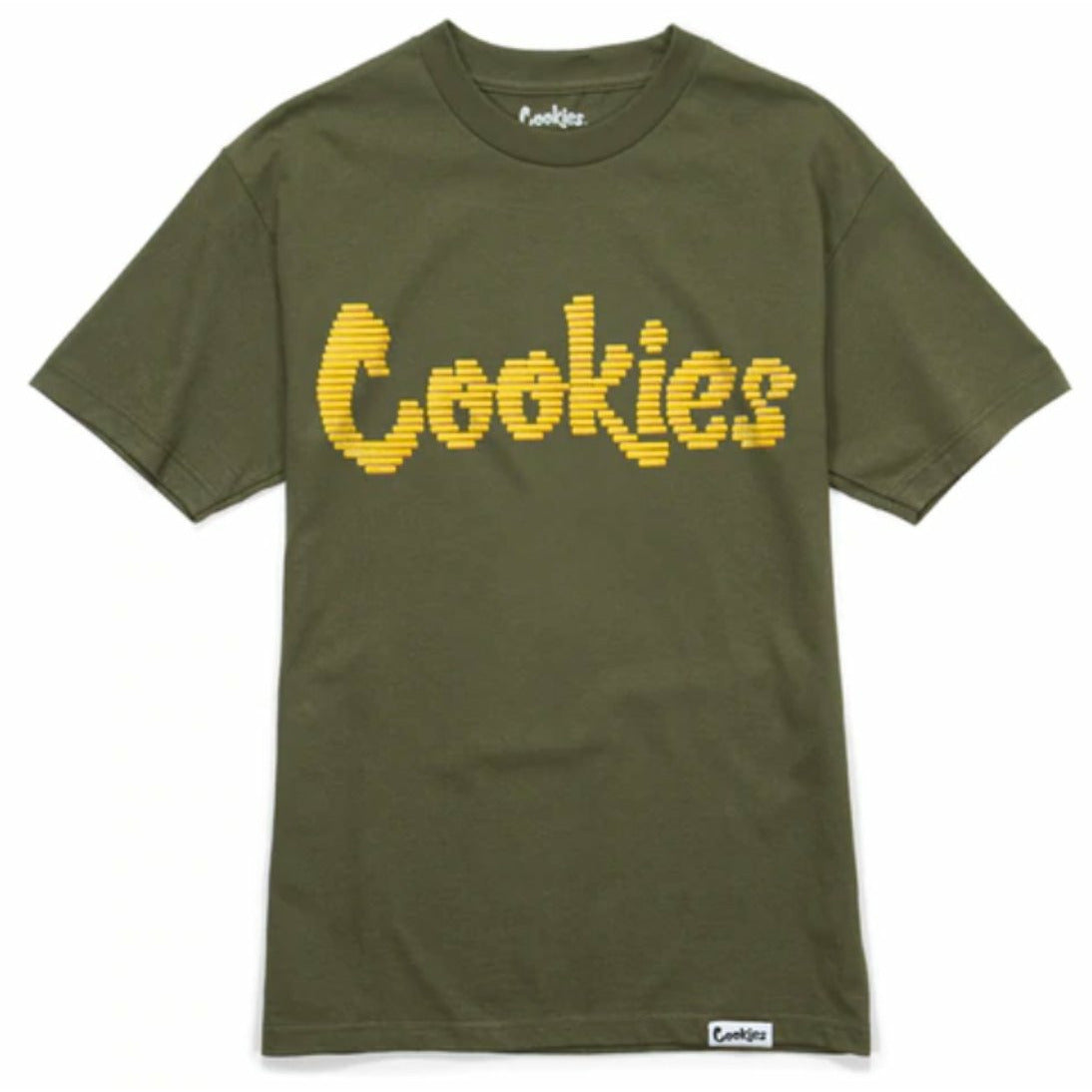 Cookies Prohibition Logo Tee Olive - Dousedshop
