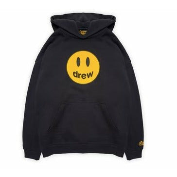 drew house mascot hoodie (fw21) black - Dousedshop