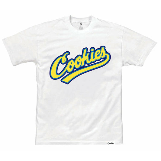 PUTTIN IN WORK LOGO TEE WHITE/YELLOW - Dousedshop