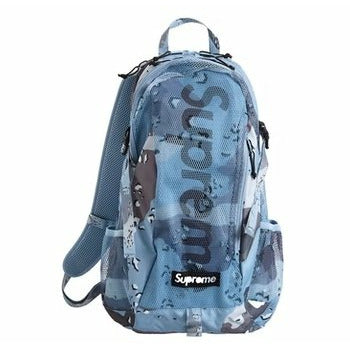 Supreme Backpack (SS20) Blue Chocolate Chip Camo - Dousedshop