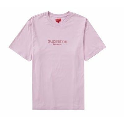 Supreme Beaded Logo S/S Top Pink - Dousedshop