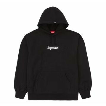 Supreme Box Logo Hooded Sweatshirt (FW21) Black - Dousedshop