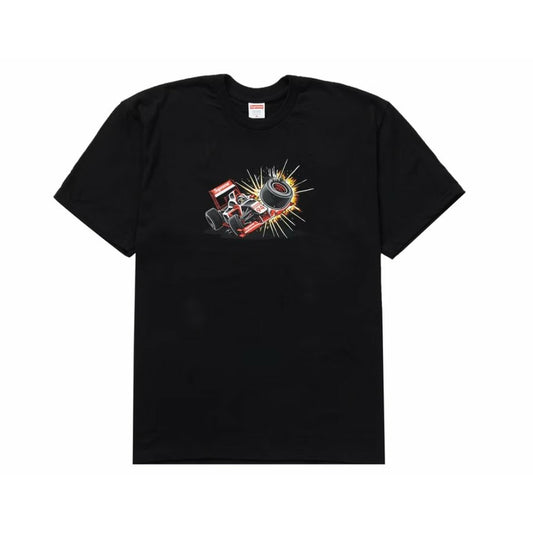 Supreme Crash Tee (FW21) Black - Dousedshop