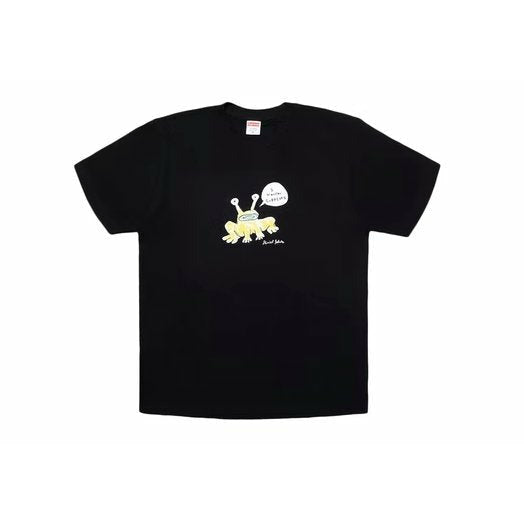 Supreme Daniel Johnston Frog Tee Black - Dousedshop