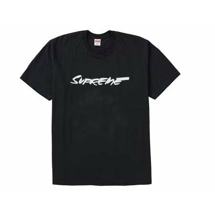 Supreme Futura Logo Tee Black - Dousedshop