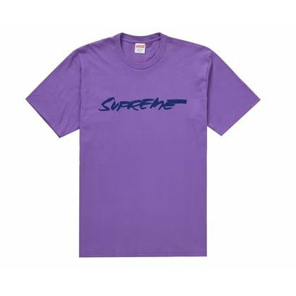 Supreme Futura Logo Tee Purple - Dousedshop