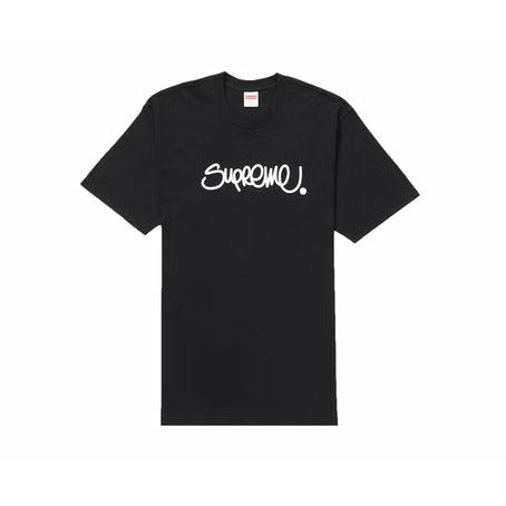 Supreme Handstyle Tee Black - Dousedshop